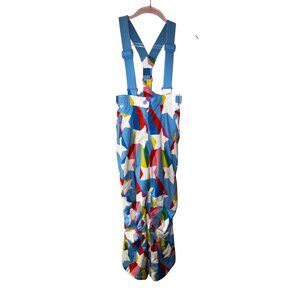 Boden Snow Pants Kids 11/12Y Ski Overalls Star Print Cute Athletic Winter Casual